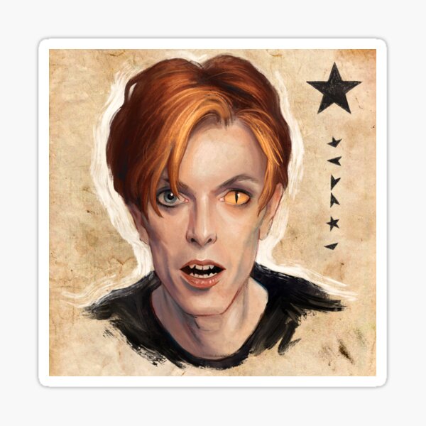 David Bowie Sticker