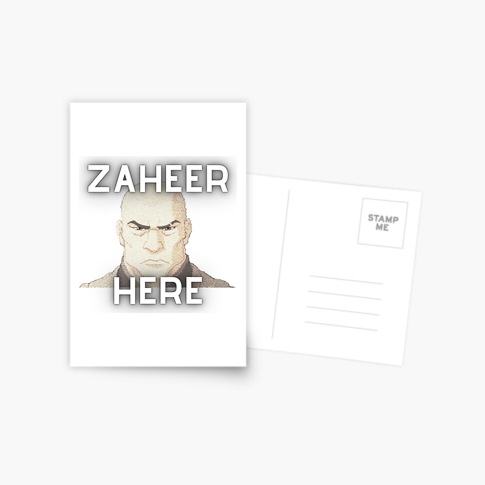 Zaheer Here - The Legend of Korra Villians Collection Postcard