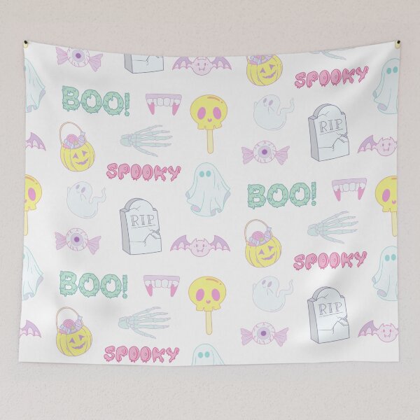 Item preview, pastel halloween sticker pack designed and sold by TheFirstMayDay.