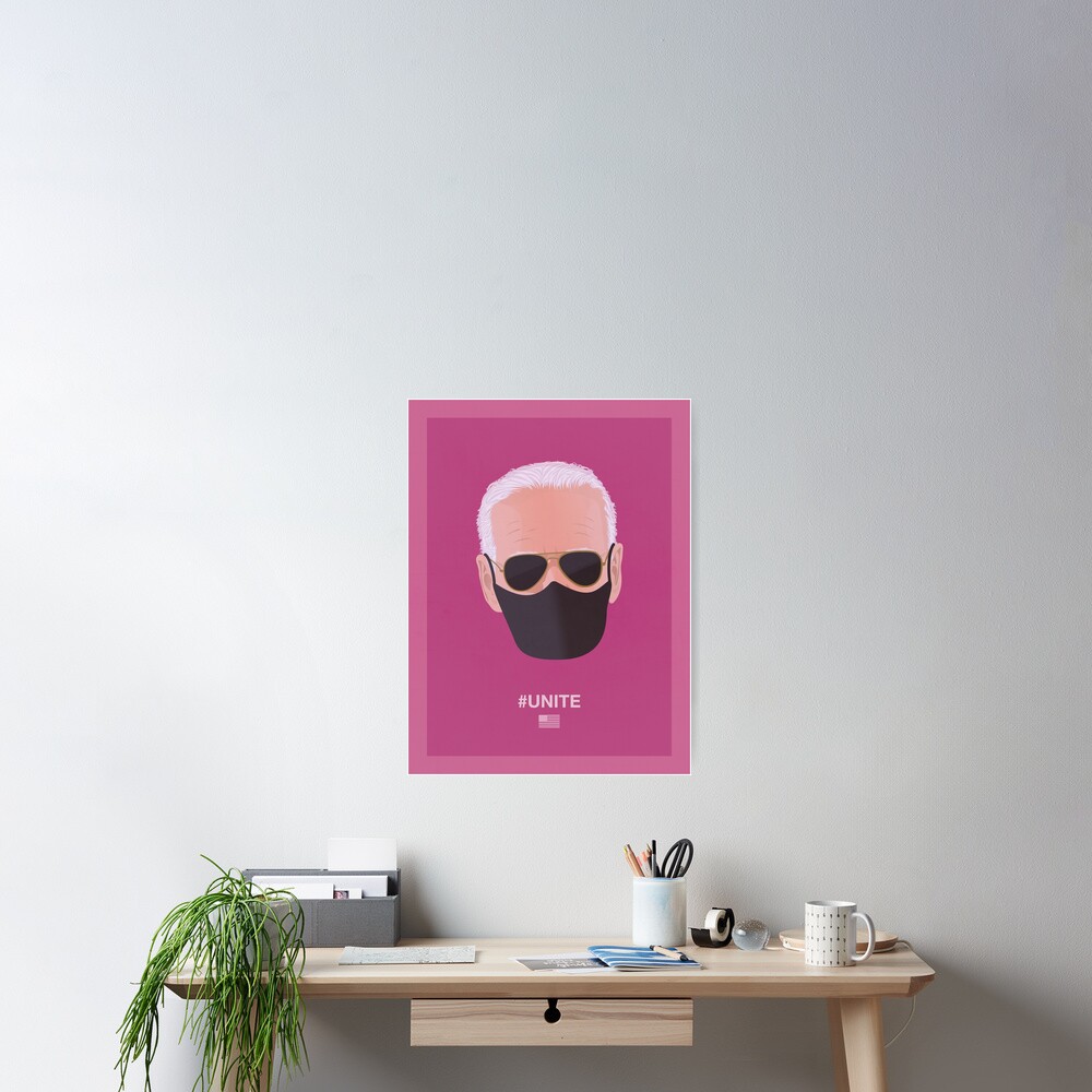 Joe Biden UNITE (red) Poster