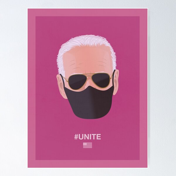 Item preview, Joe Biden UNITE (red) designed and sold by PopArtClub.