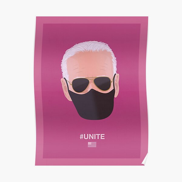 Joe Biden UNITE (red) Poster