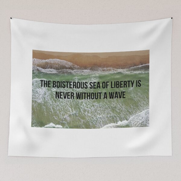 Item preview, Beautiful Sea Wave With Quote  designed and sold by The Full Cart.
