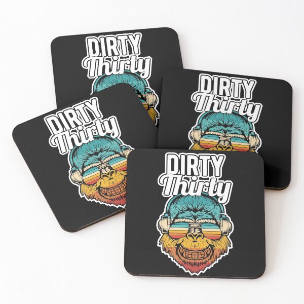 Item preview, the dirty thirty - 30th birthday designed and sold by Cutebutfunny.
