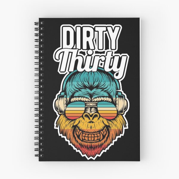 Item preview, the dirty thirty - 30th birthday designed and sold by Cutebutfunny.