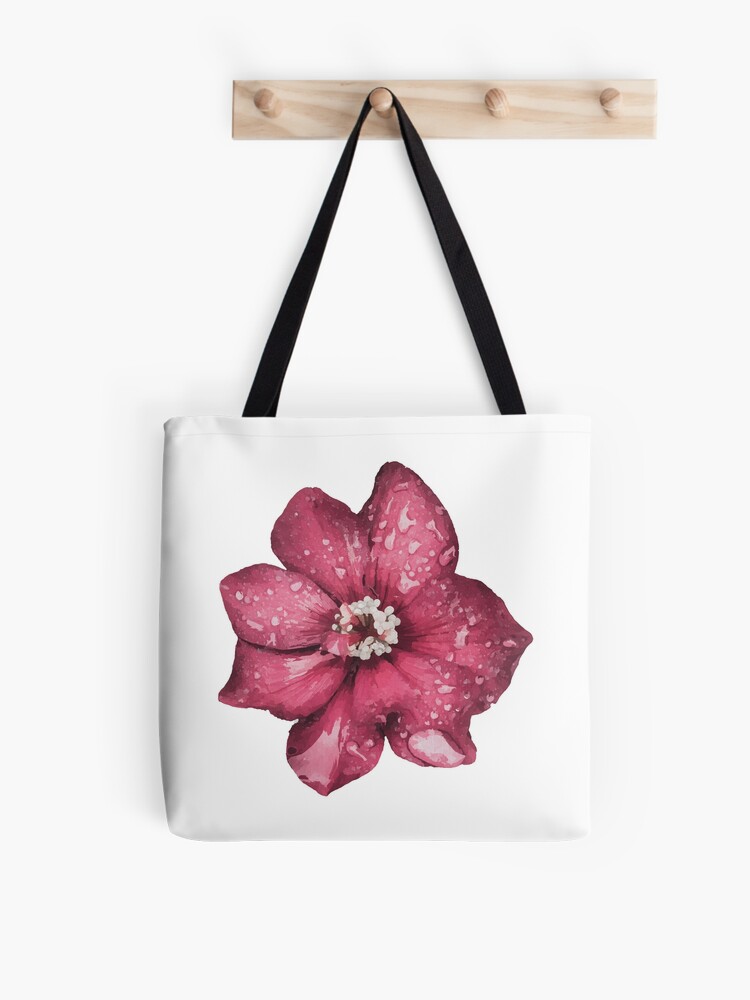 Bolsa de tela «Flor grande violeta rosa» de HAwarda | Redbubble