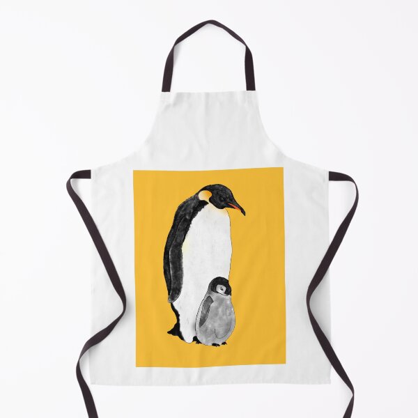 Item preview, Emperor Penguin + Chick Design designed and sold by ArtByTomRigby.