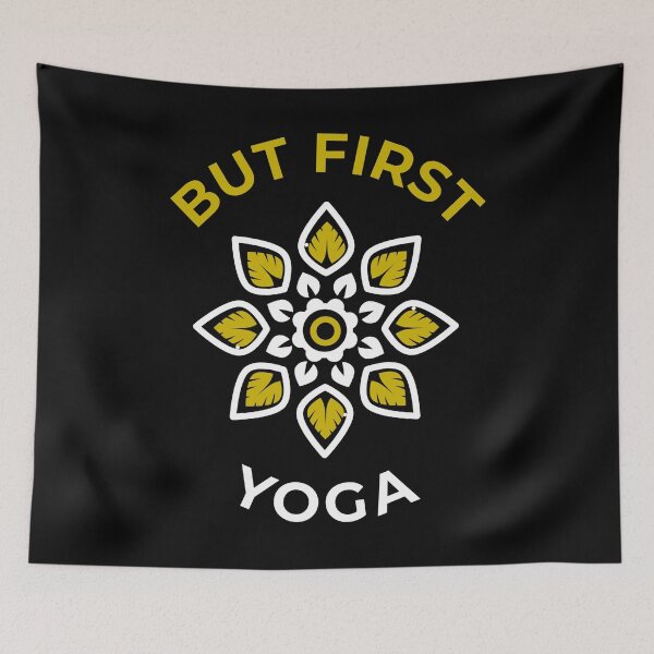 Item preview, But First Yoga - Yoga with mandala Yoga Lovers designed and sold by ChaseCoClothing.