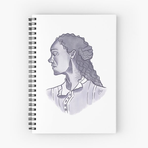 Item preview, Amber Gray Portrait designed and sold by lizillustrated.
