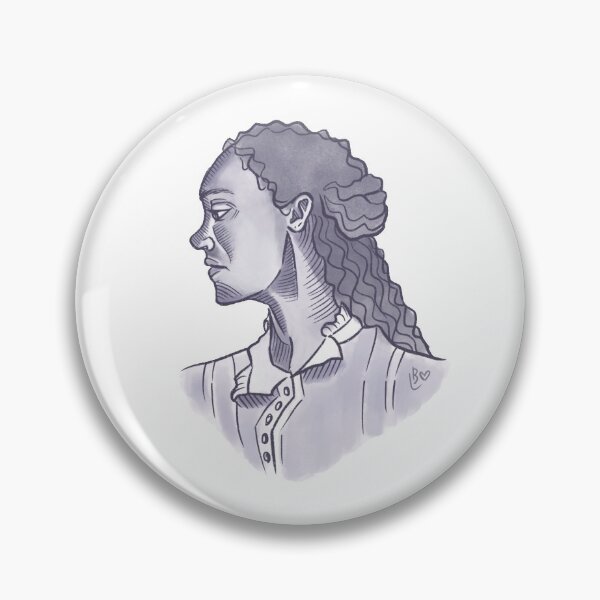 Item preview, Amber Gray Portrait designed and sold by lizillustrated.