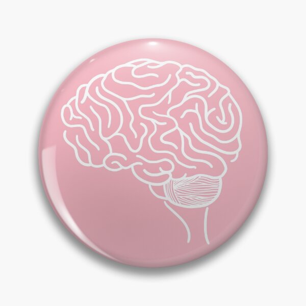 Item preview, Pink Brain Maze Circle designed and sold by Que Nguyen.