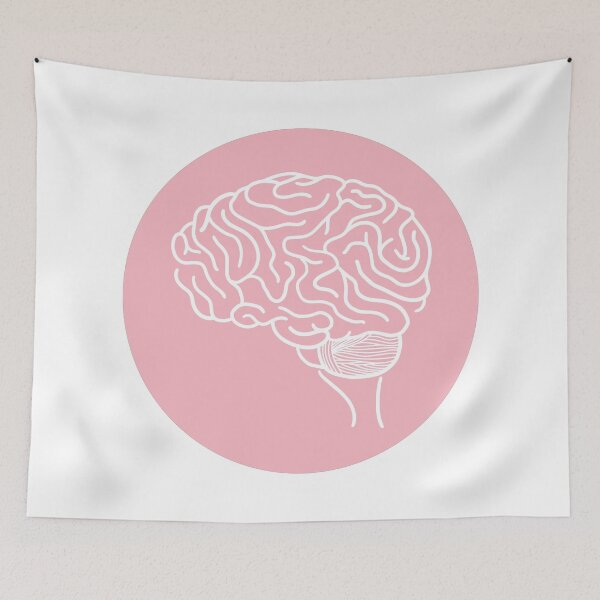 Item preview, Pink Brain Maze Circle designed and sold by Que Nguyen.