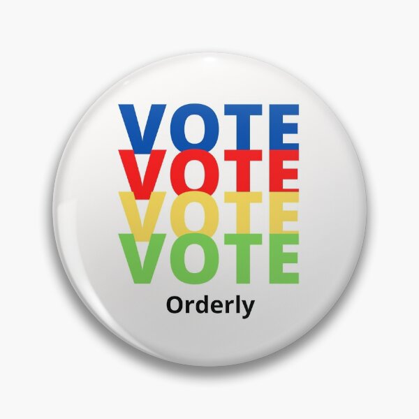 Item preview, Vote Orderly designed and sold by majeed10.