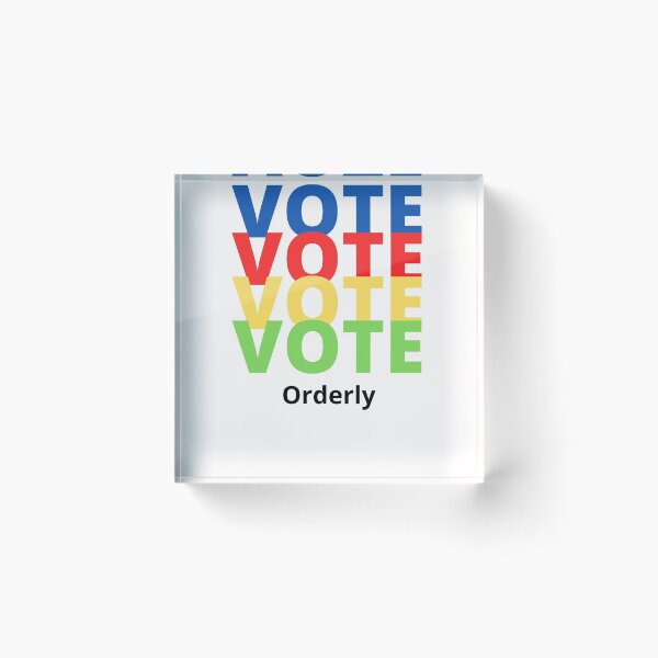 Item preview, Vote Orderly designed and sold by majeed10.