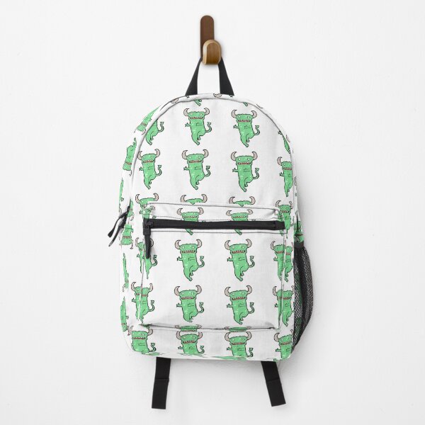 Item preview, Let's Salsa Dance Green Horned Monster designed and sold by wildflowerperks.
