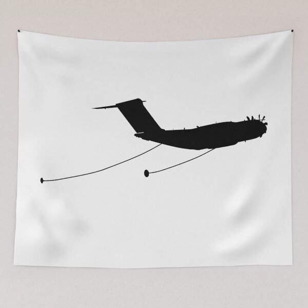 Item preview, Airbus A400M europe transport military aircraft, A 400M german air force . Silhouette designed and sold by Marcin Adrian.