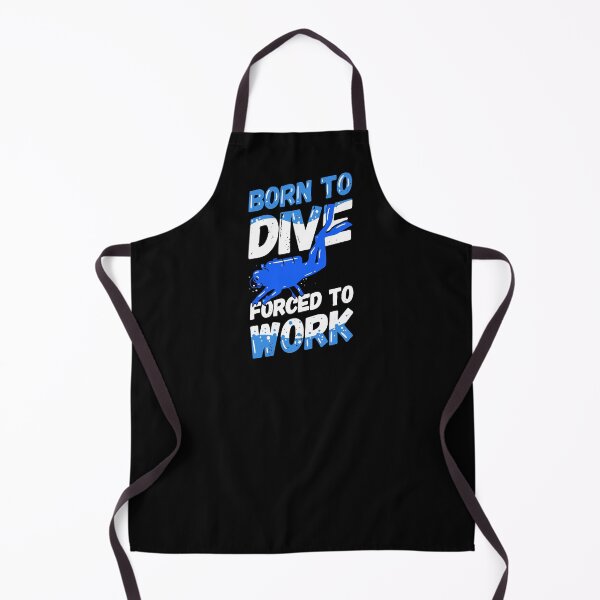 Item preview, Scuba Diver - Born To Dive Forced To Work designed and sold by Sandra78.