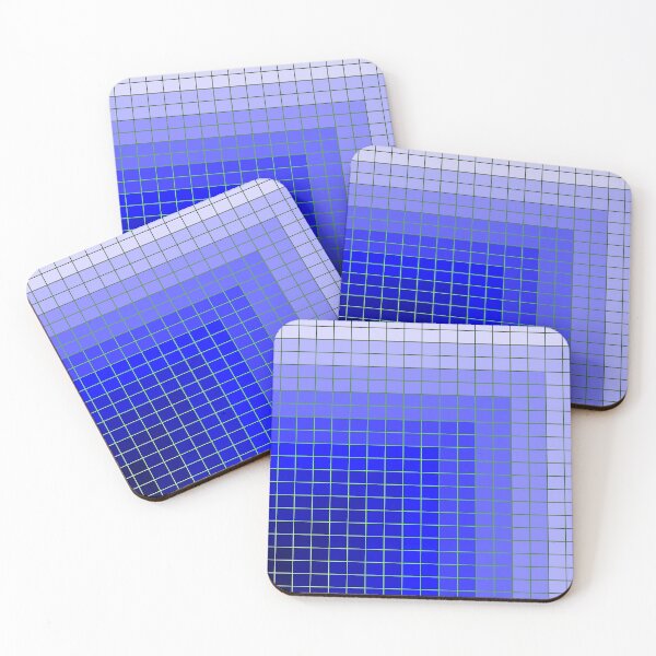 Item preview, Blue Squares with Green Borders designed and sold by ben-taylor1234.