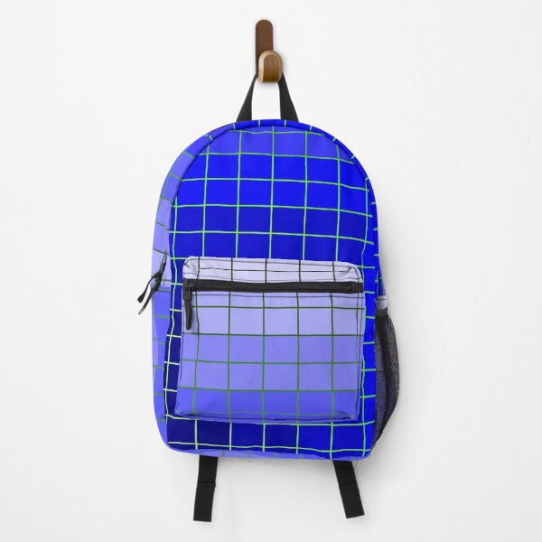 Item preview, Blue Squares with Green Borders designed and sold by ben-taylor1234.