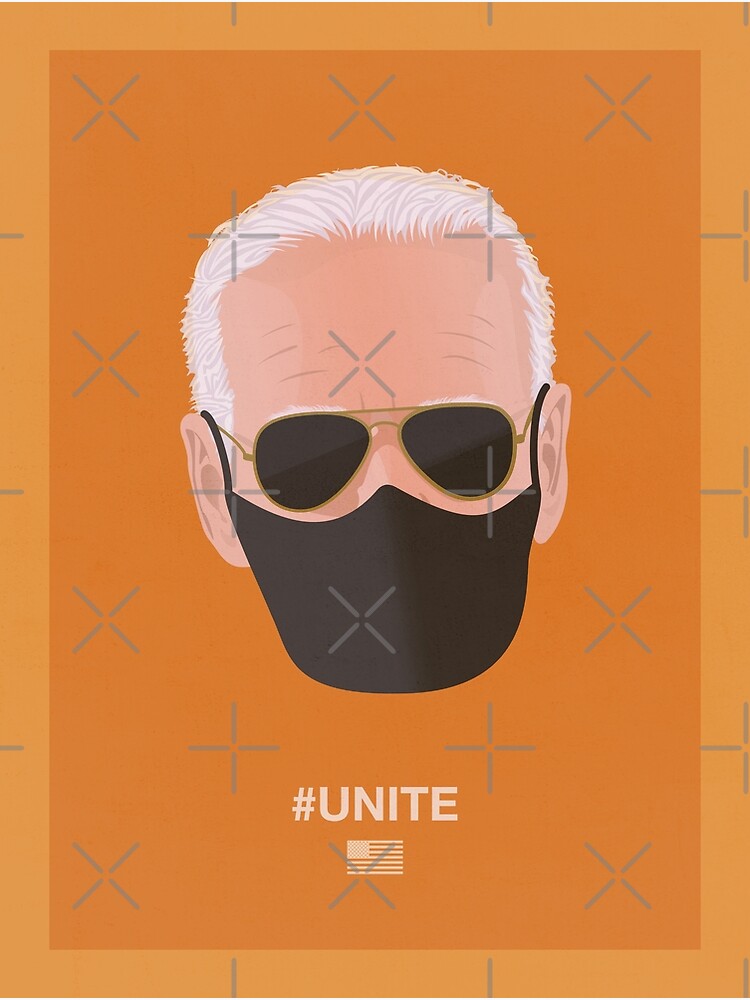 Joe Biden UNITE (orange) by PopArtClub