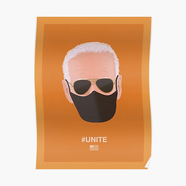 Joe Biden UNITE (orange) Poster