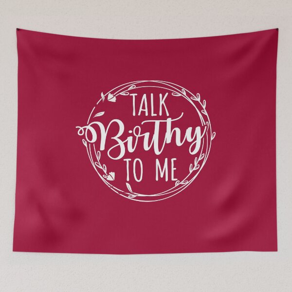 Item preview, Funny Doula Midwife Talk Birthy To Me Birth Labor Support Home Birth Natural Birth Coaches designed and sold by TopTeeShop.