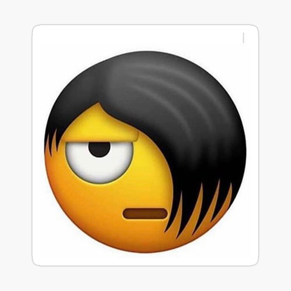 emo emoji Sticker