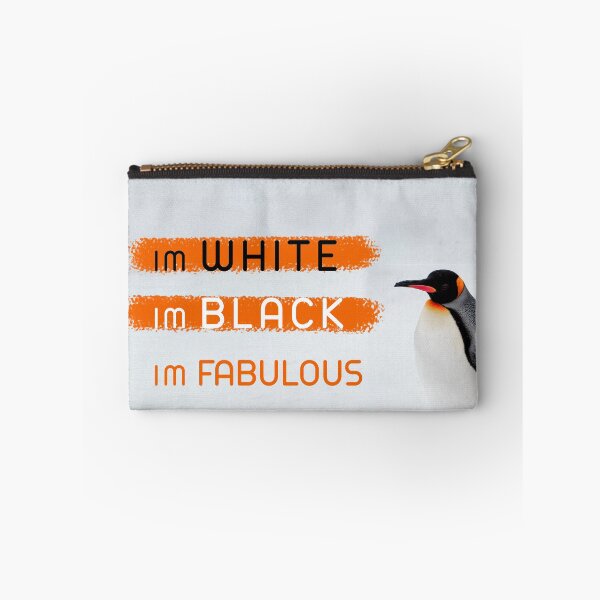Item preview, White black fabulous pinguin designed and sold by urban-color.