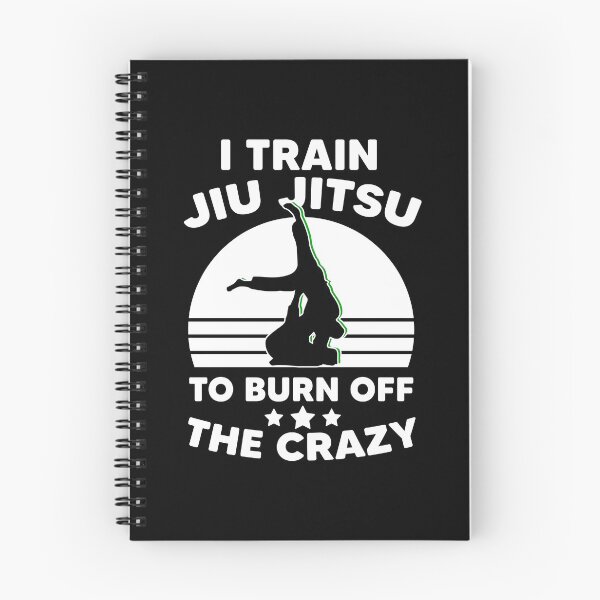 Item preview, I practice Jiu Jitsu to burn the madman off designed and sold by Nessshirts.