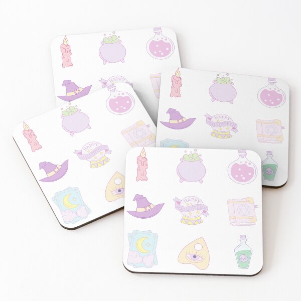Item preview, pastel witch sticker pack designed and sold by TheFirstMayDay.