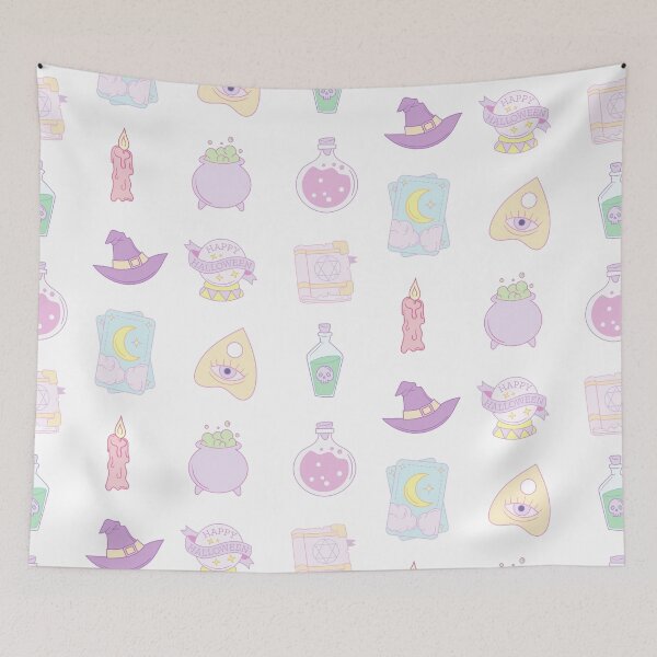 Item preview, pastel witch sticker pack designed and sold by TheFirstMayDay.