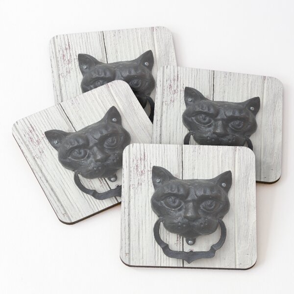 Item preview, Cat Door Knocker in La Paz designed and sold by Kimberly  Bizjak.
