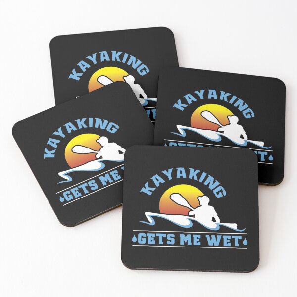 Item preview, Kayaking Gets Me Wet - Kayaker Quote designed and sold by Sandra78.