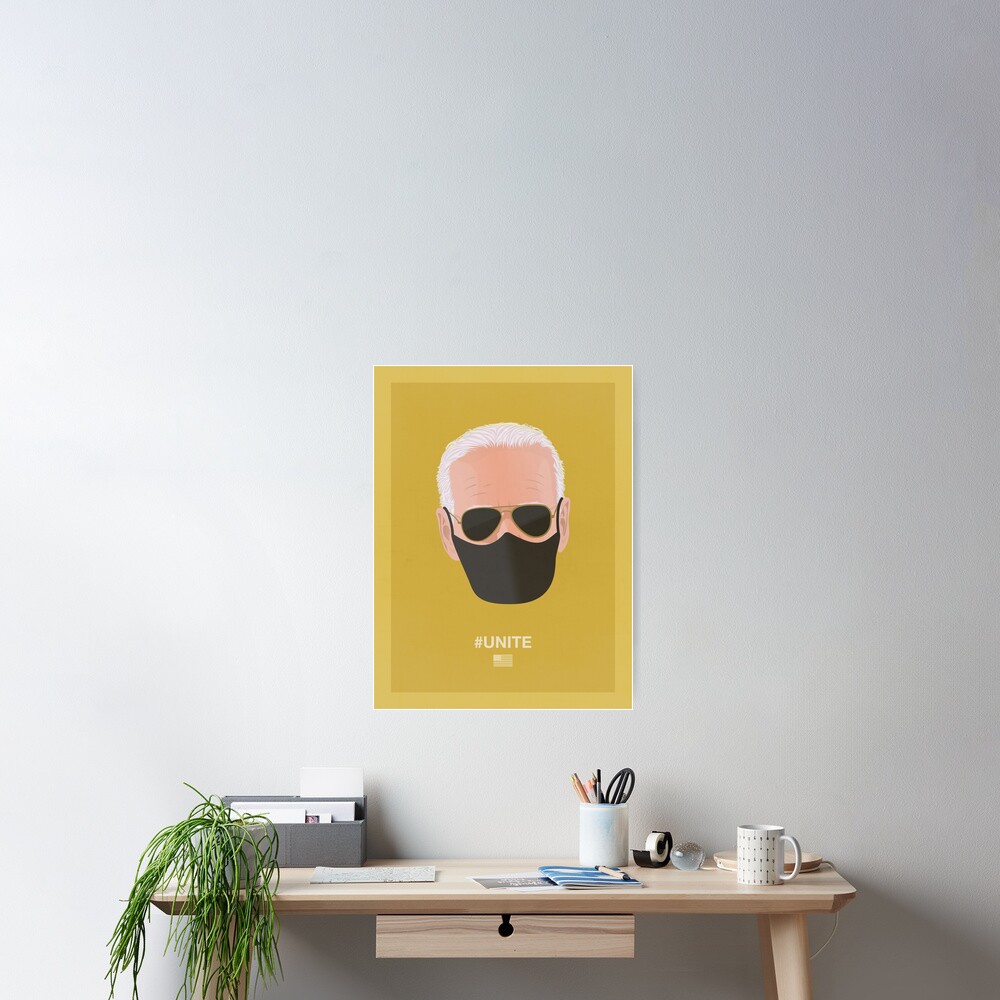 Joe Biden UNITE (yellow) Poster