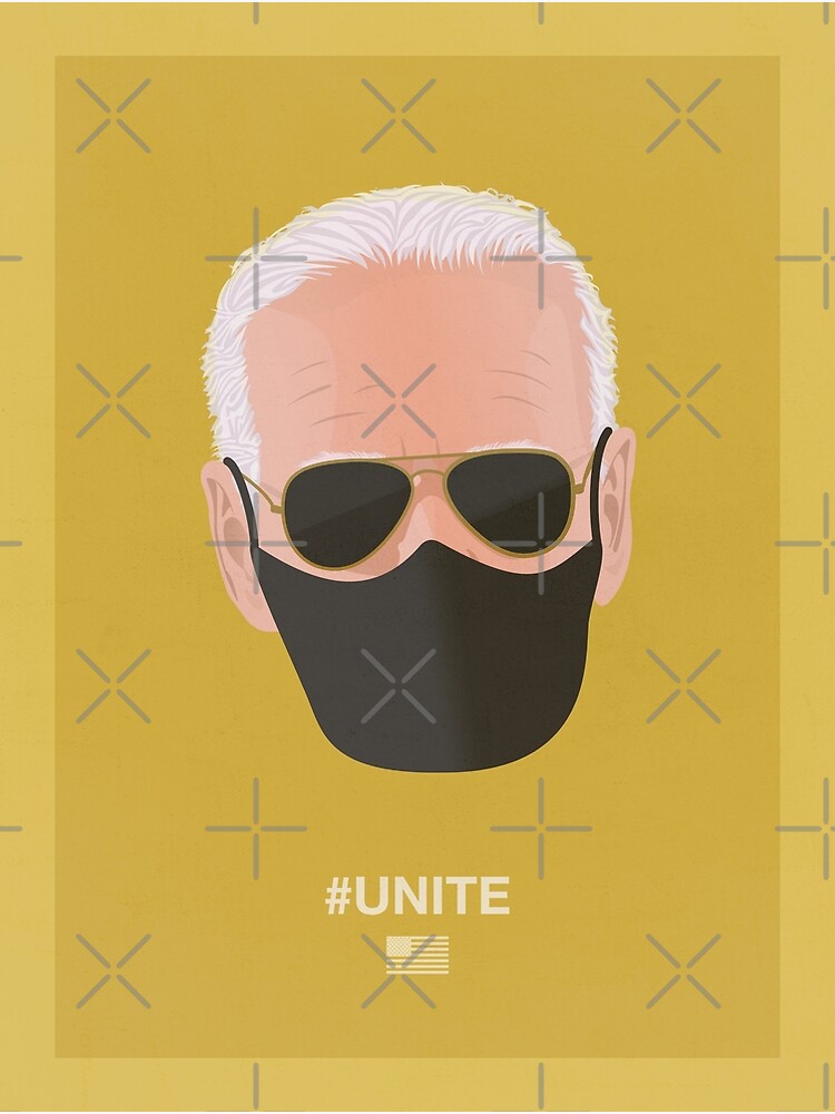 Joe Biden UNITE (yellow) by PopArtClub