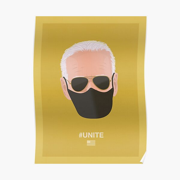 Joe Biden UNITE (yellow) Poster