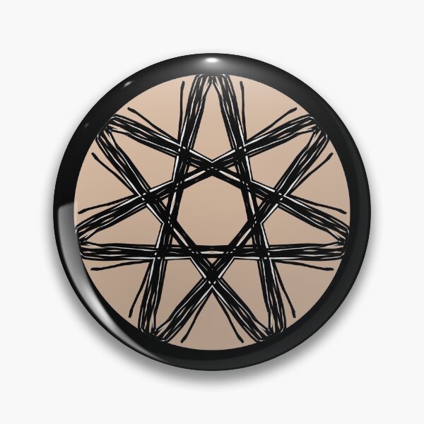 Item preview, Copy of Copy of Copy of Elven Star Pentagram Septagram Heptagram Pattern Design Fairy Star Faery Star designed and sold by Stephanie Small.