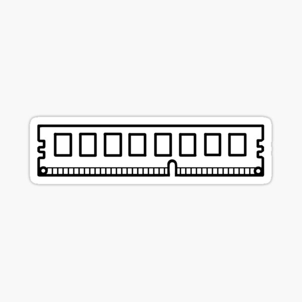 Ram memory icon computer memory chip vector art illustration  CanStock