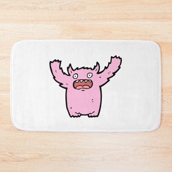 Item preview, Mr Pink Horned Monster designed and sold by wildflowerperks.