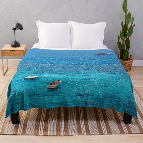 Item preview, Blue Sea with Boats designed and sold by Magdy Store.