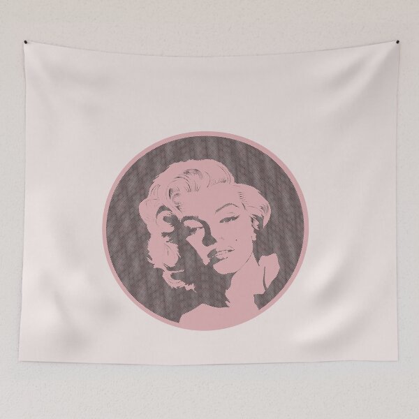 Item preview, Dotted illustration art of Marilyn Monroe  designed and sold by jfcreations.