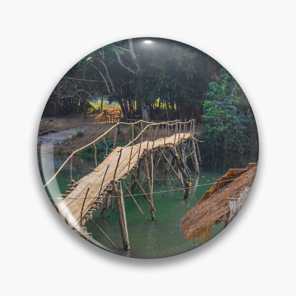 Item preview, Laos. Vang Vieng. Wooden Bridge. designed and sold by vadim19.