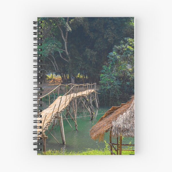 Item preview, Laos. Vang Vieng. Wooden Bridge. designed and sold by vadim19.