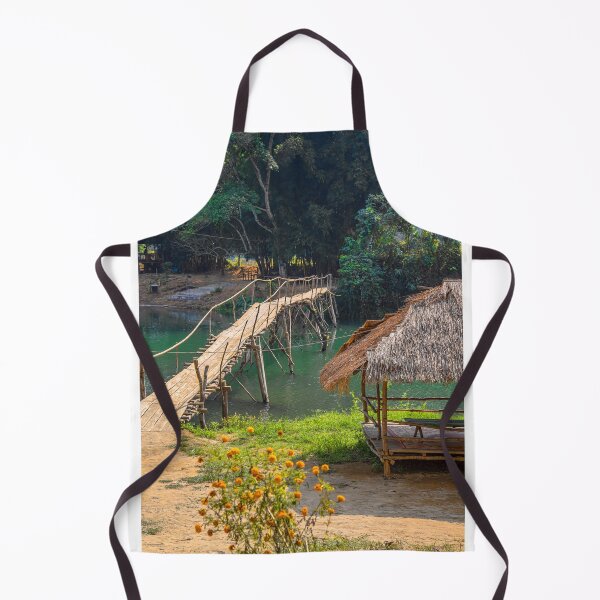 Item preview, Laos. Vang Vieng. Wooden Bridge. designed and sold by vadim19.
