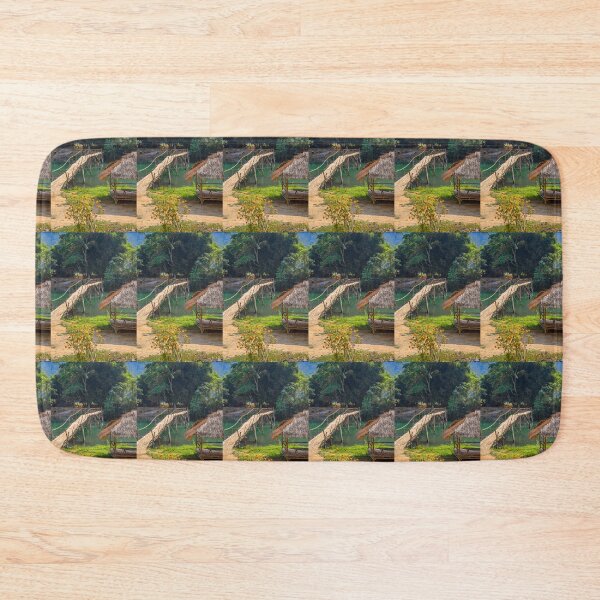Item preview, Laos. Vang Vieng. Wooden Bridge. designed and sold by vadim19.