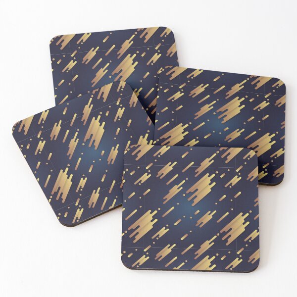 Item preview, Gold and Blue Clouds pattern designed and sold by GoatSkulDesign.