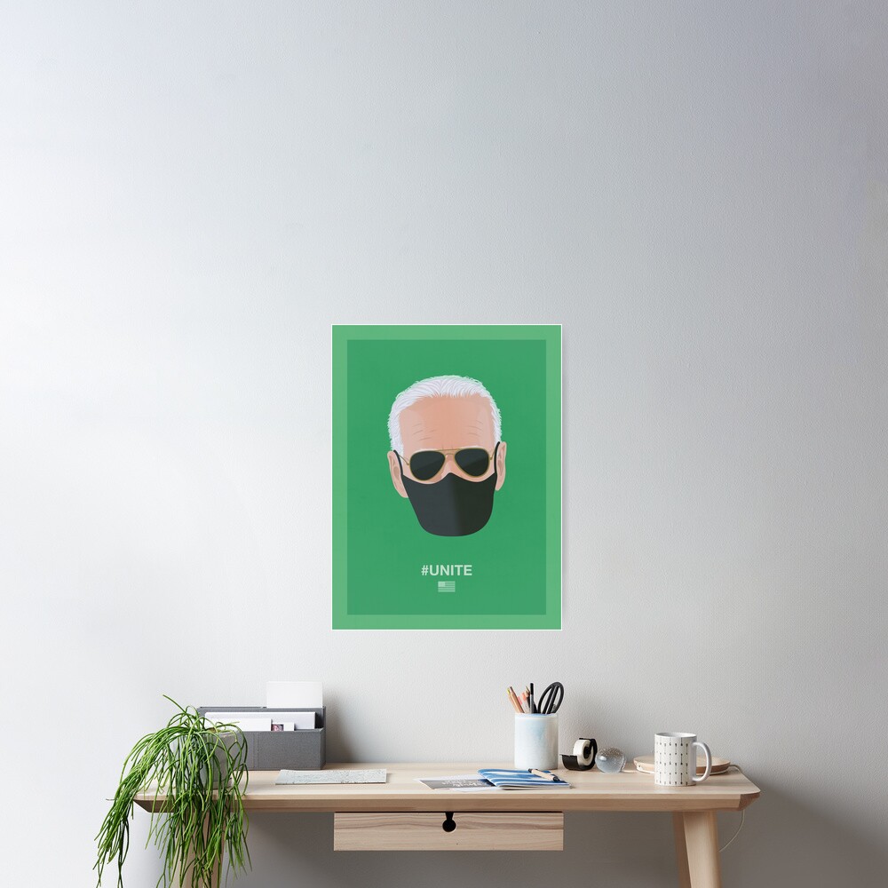 Joe Biden UNITE (green) Poster