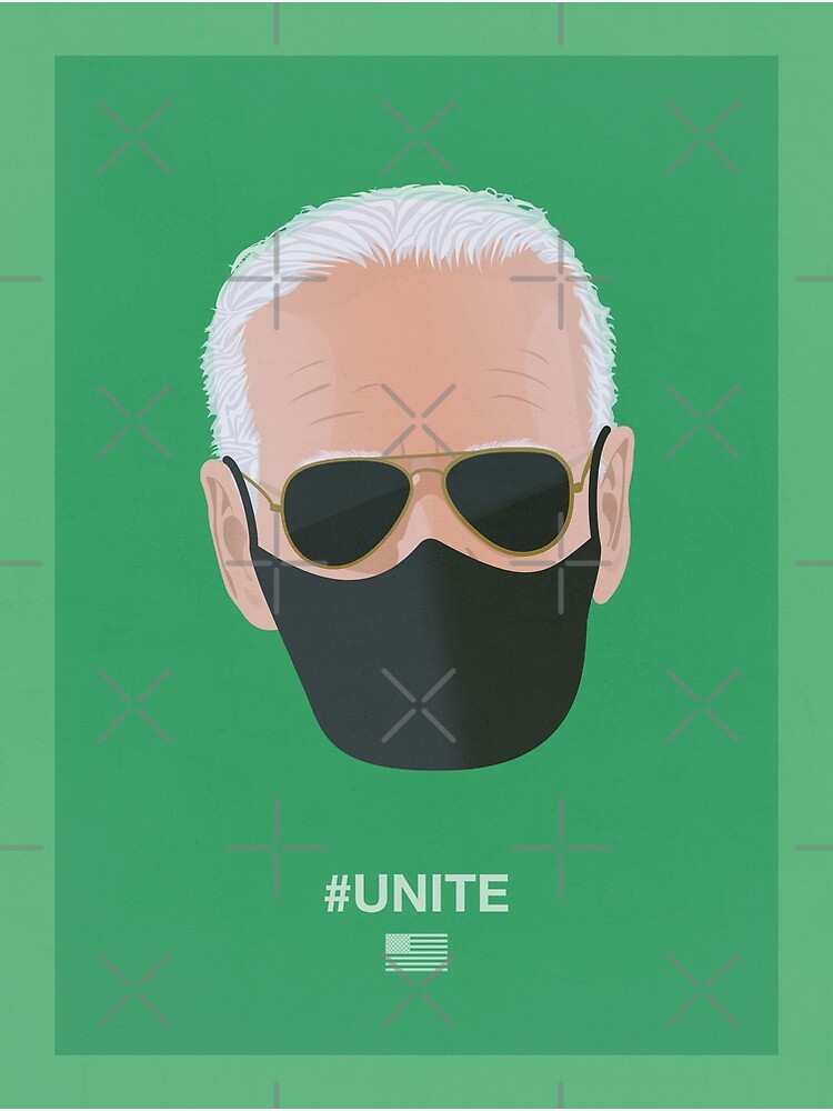 Joe Biden UNITE (green) by PopArtClub