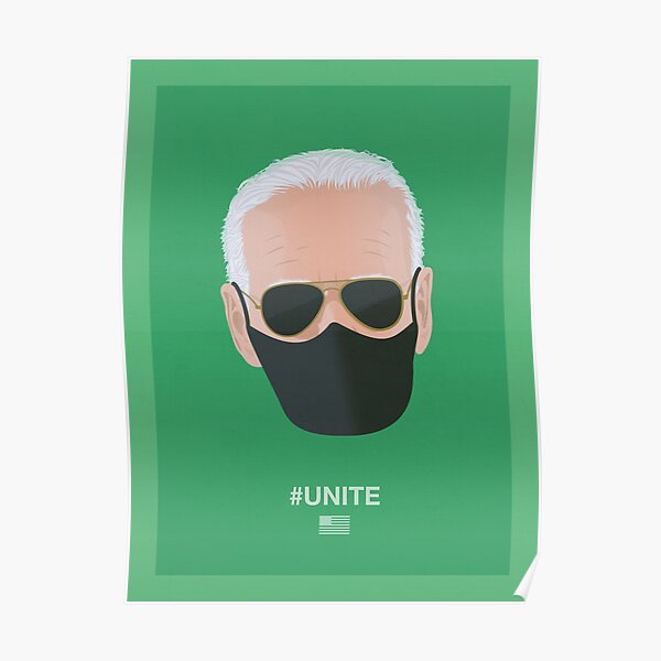 Joe Biden UNITE (green) Poster