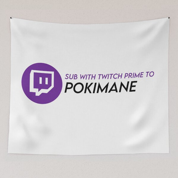 Item preview, twitch prime pokimane designed and sold by ren.